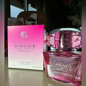 100ml 3..0oz NEW Versace Bright Crystal Absolu Parfum Perfume